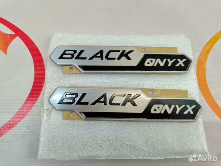 Шильдики Prado 150 Black Onyx Оригинал