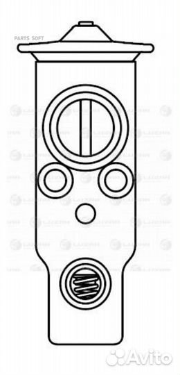 Клапан расширительный трв для а/м Nissan Pathfinde