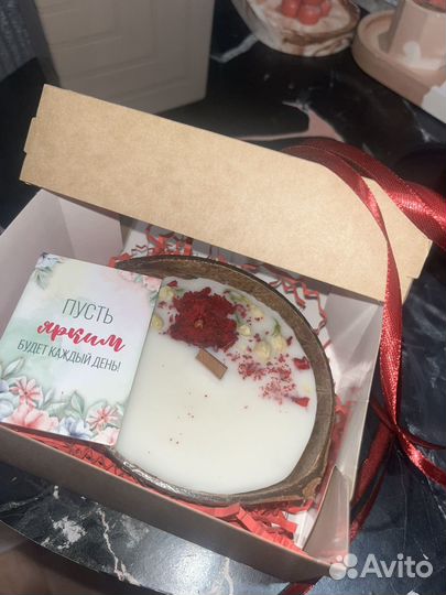 Свечи ручной работы набор