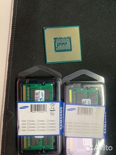 Intel core i7-3630qm + so-dimm samsung ddr3 8gb x2