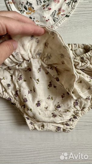 Шортики Zara на подгузник с юбочкой воланом