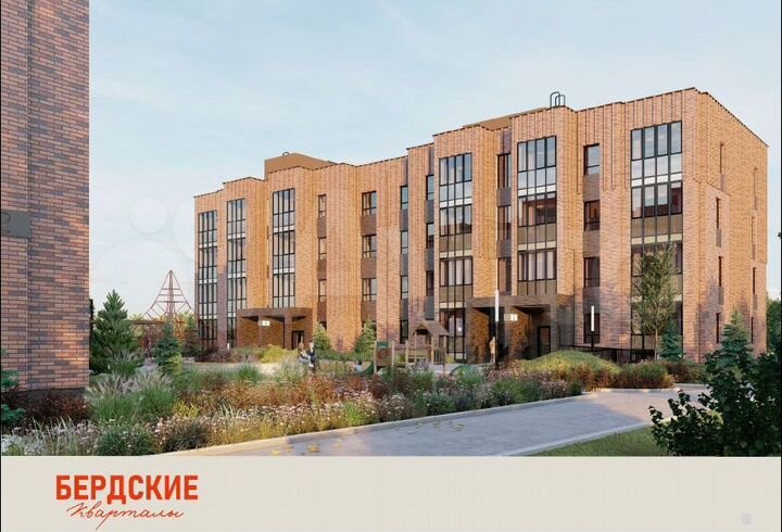 2-к. квартира, 55,3 м², 2/4 эт.