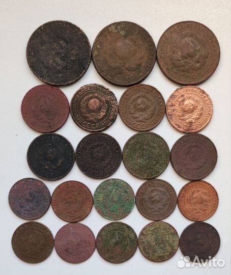 Монеты СССР 1924 год(медь)