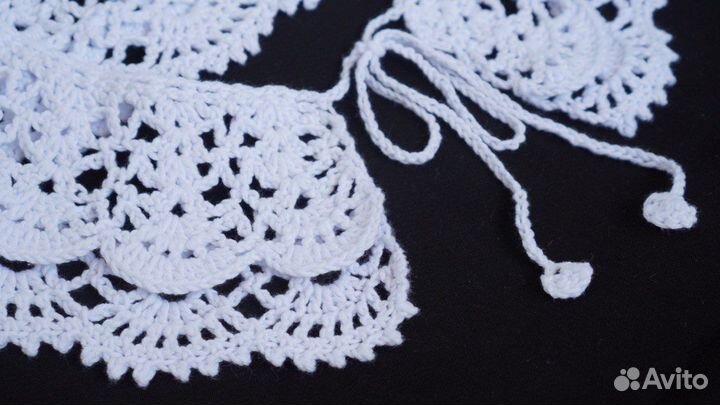 Съемный воротничок ручной работы