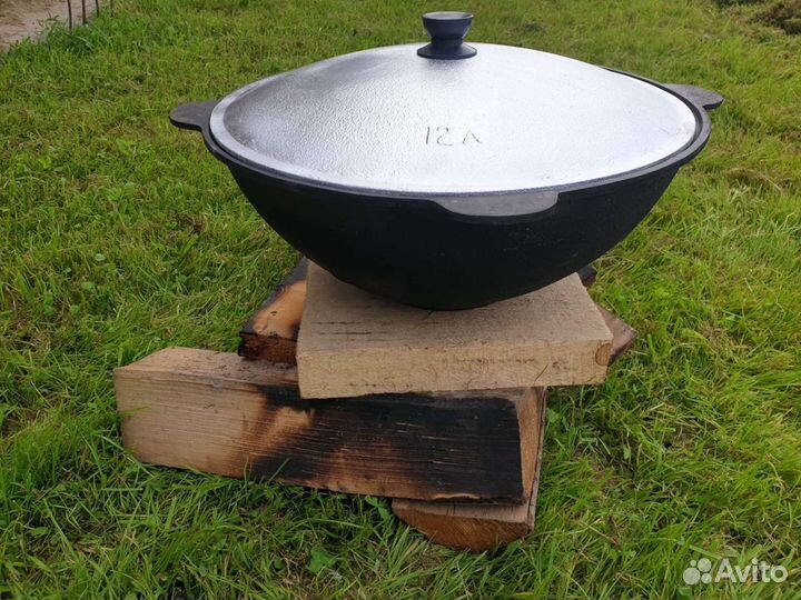 Казан чугунный