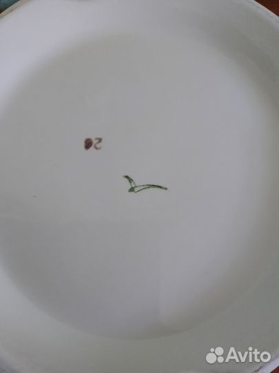 Фарфоровая супница СССР