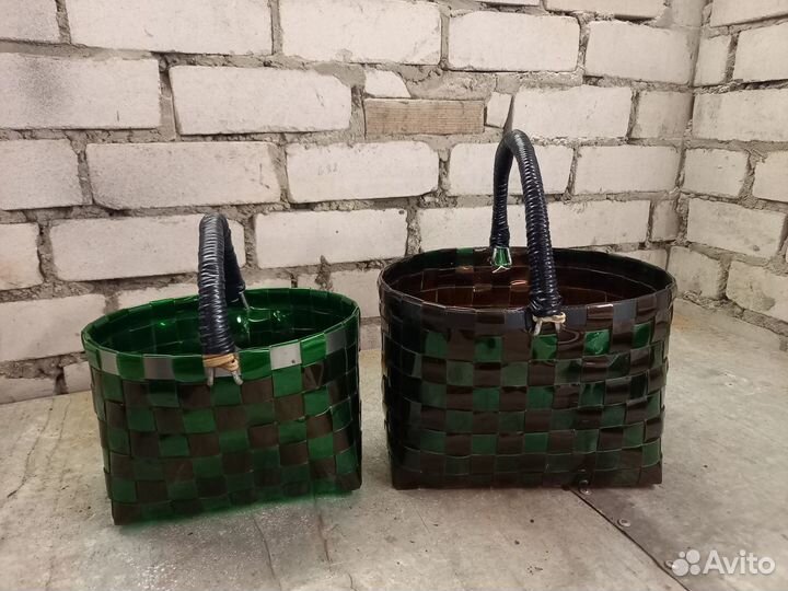 Корзина плетёная