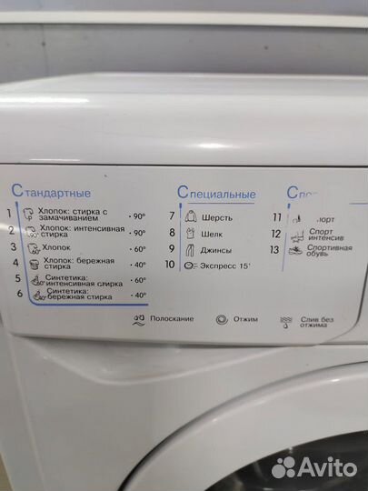 Стиральная машина indesit 6кг