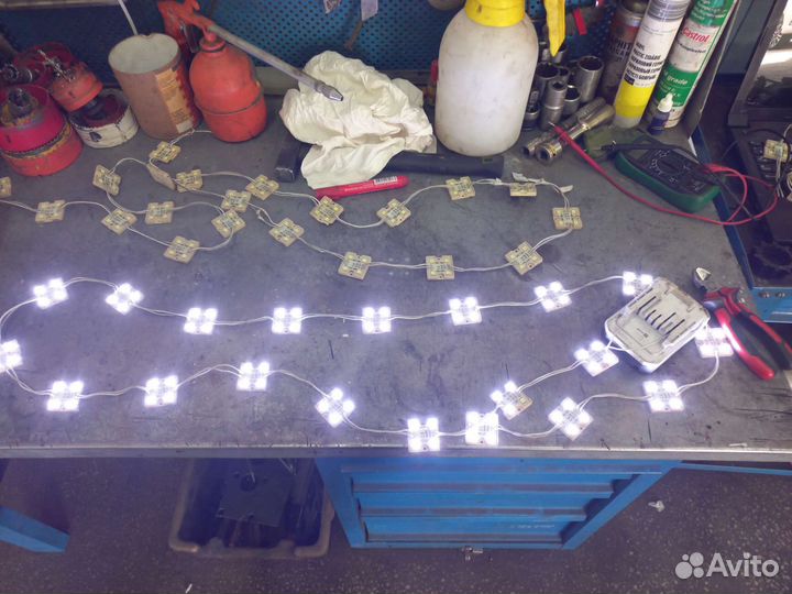 Светодиодный модуль 12 в 4 smd