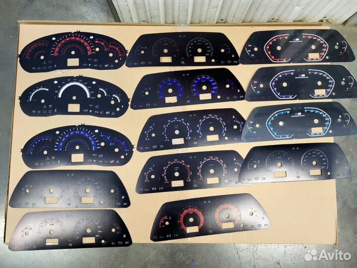 Накладка комбинации приборов для автомобилей ваз