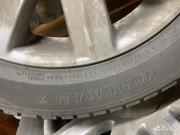 Зимние колеса ниссан теана 215/55/17