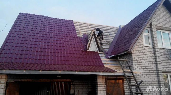 Ремонт кровли Устранение протечек крыши