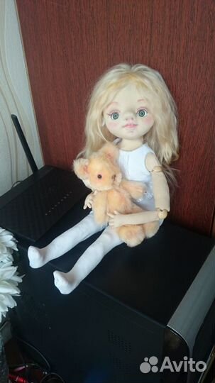 Кукла ручной работы Любочка