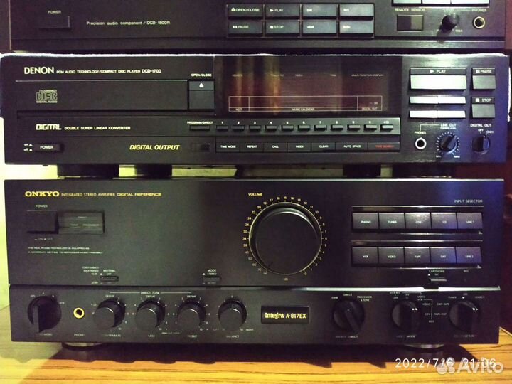 Onkyo A-817EX /100В/ Integra