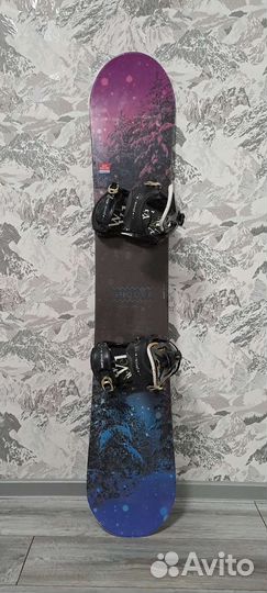 Сноуборд Groove Forest 147cm+крепления Swivel