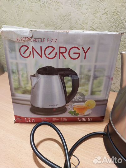 Чайник Energy E-212, Объём 1.2л. Новый