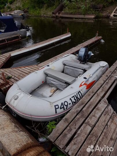 Лодка пвх с мотором тарпон