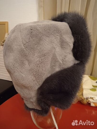 Шапка ушанка женская