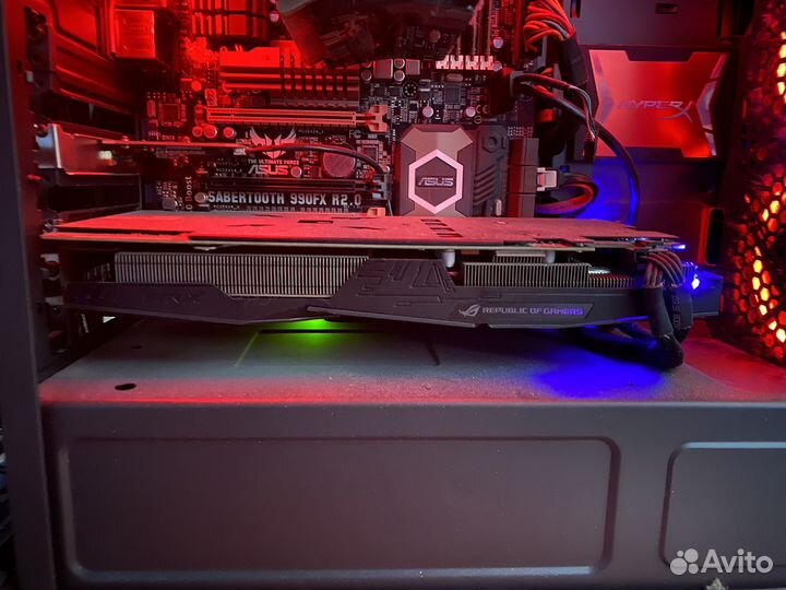 Видеокарта gtx 1060 6gb asus strix