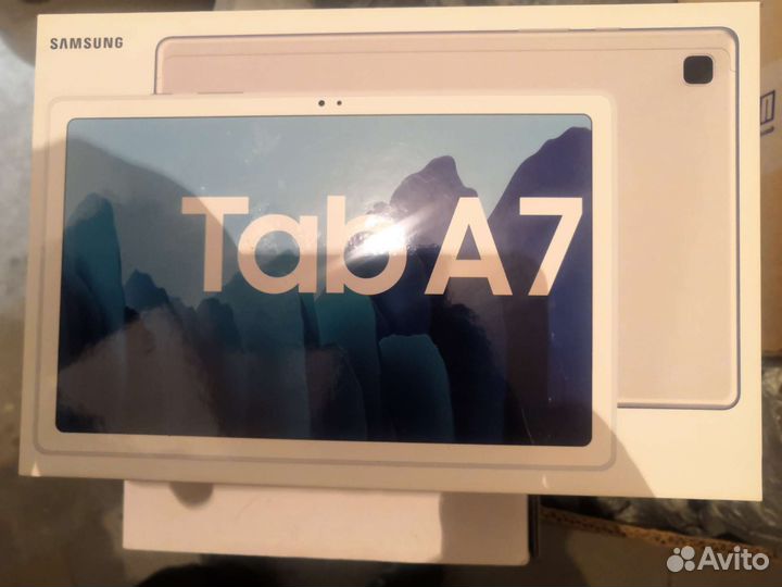 Коробка ои Samsung galaxy tab a7 оригинал