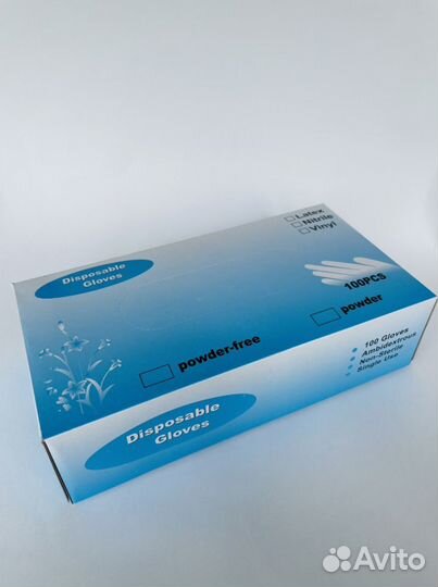 Перчатки одноразовые