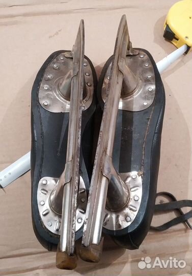 Коньки беговые фигурные кожаные СССР 40, 44 размер