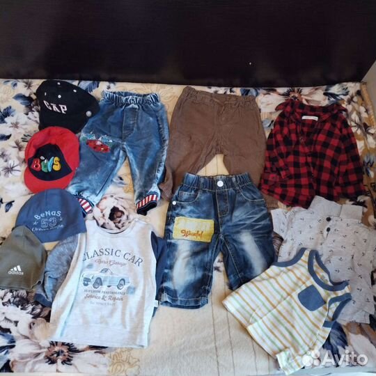 Вещи пакетом на мальчика до года
