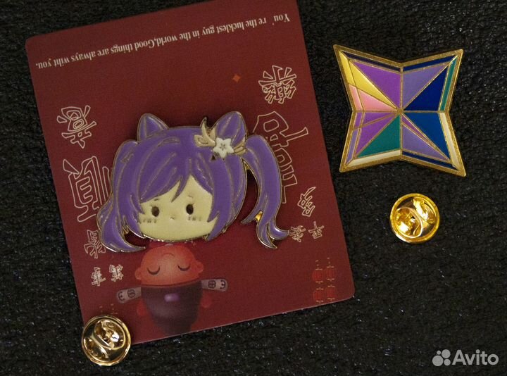 Фигурка Эмбер из Геншин импакт / булавки