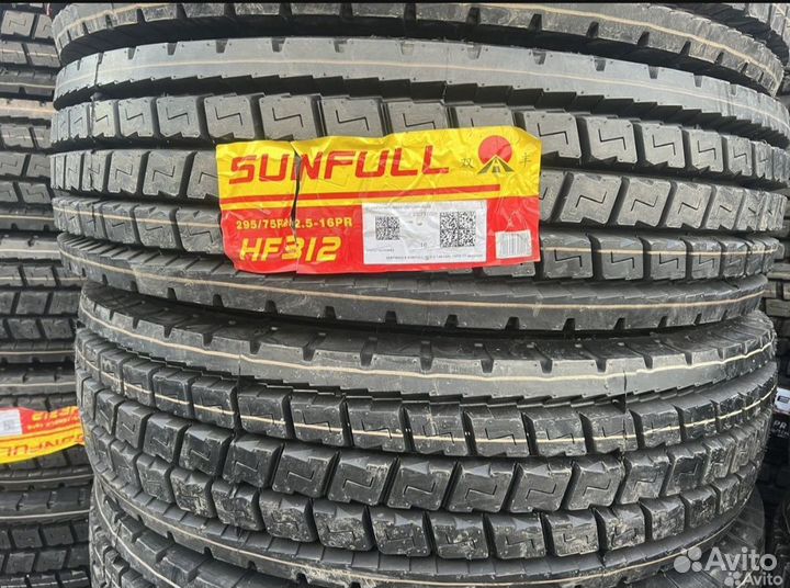 Ведушие шины sunfull 295/75 R22.5