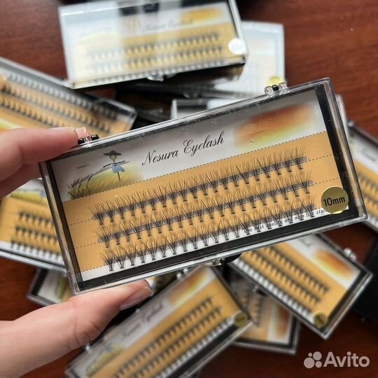 Ресницы пучки 2d (9mm, 10mm, 11mm, 14mm)