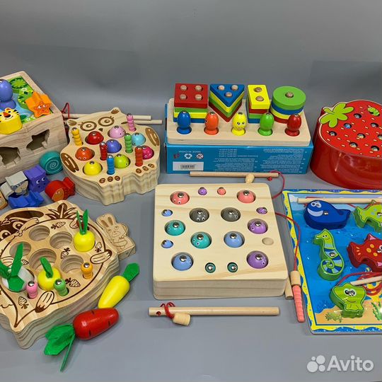 Развивающие игрушки рыбалка