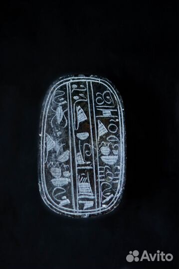 Жук Скарабей камень Египет иероглифы пресспапье