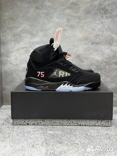 Nike Air Jordan 5 Черные