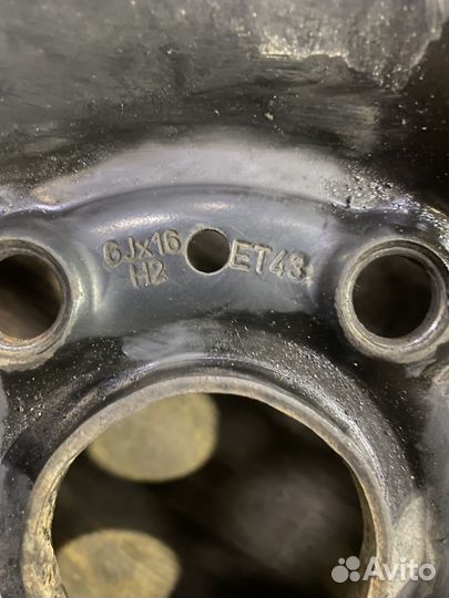 Стальные диски r16