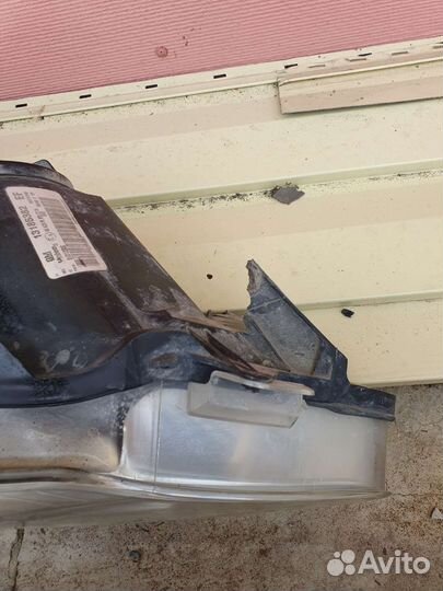 Комплект передних фар opel corsa d