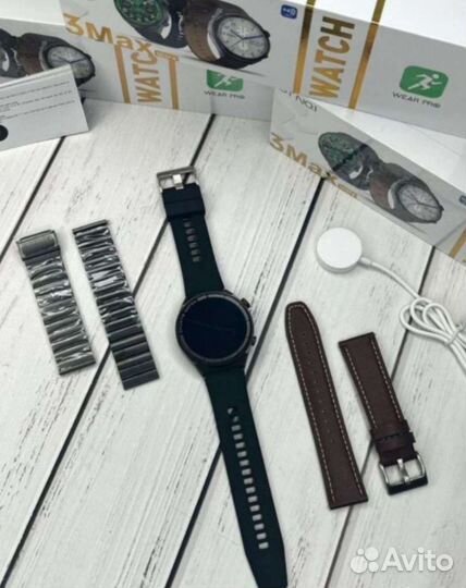 Смарт часы DT 3 MAX круглые Smart Watch