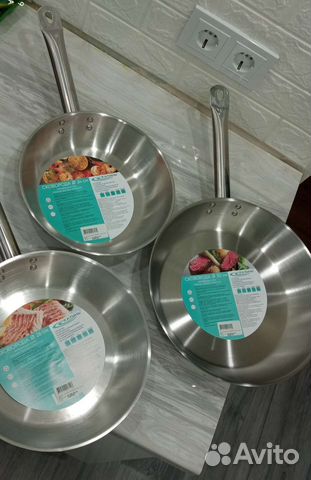 Сковорода нержавейка. Новые