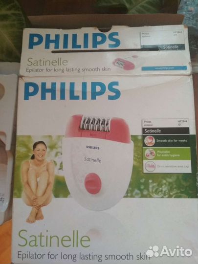Эпилятор philips новый