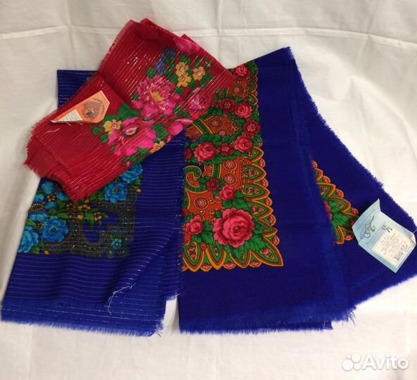 Шерстяные платки из СССР