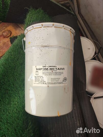Краска акриловая атмосферостойкая