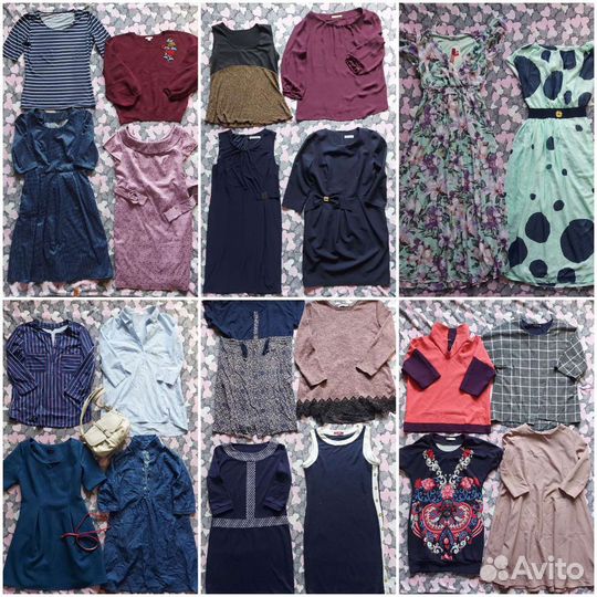 7 пакетов вещей женских 48-50 размер