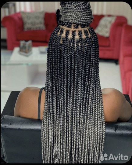 Плетение кос или афрокосы