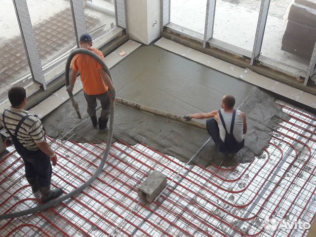 Стяжка пола