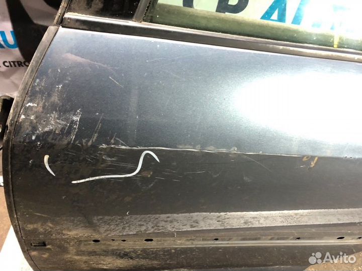 Дверь боковая задняя левая Peugeot 407