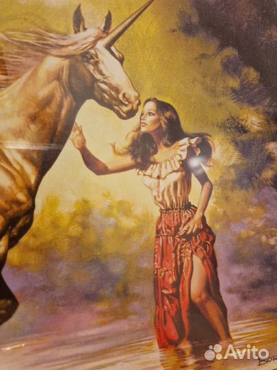 Пазлы Девушка и Единорог Castorland (1000 эл-в )