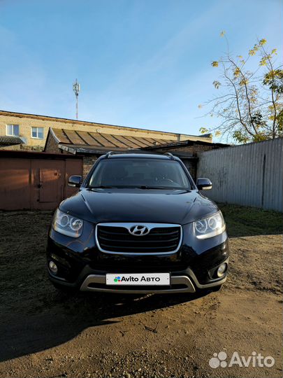 Hyundai Santa Fe 2.2 AT, 2011, 204 500 км