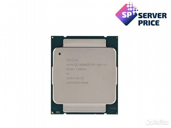 Intel Xeon E5-2667 v3 (8 ядер, 3.20GHz)