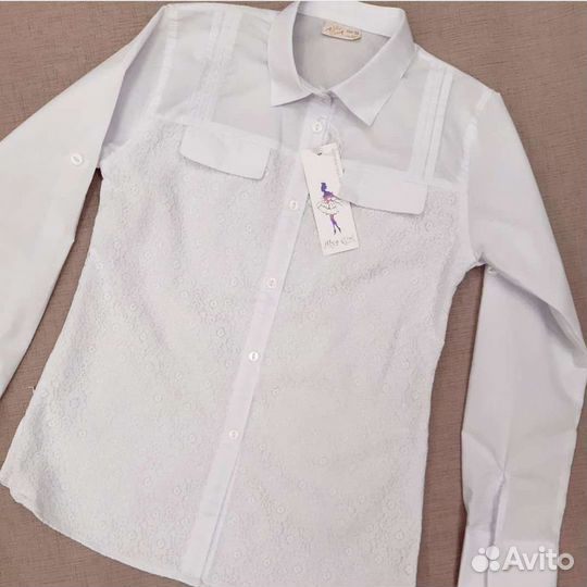 Блузка школьная