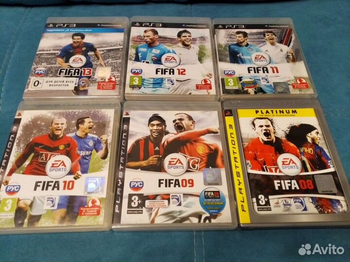 FIFA для PS2, PS3, xbox 360