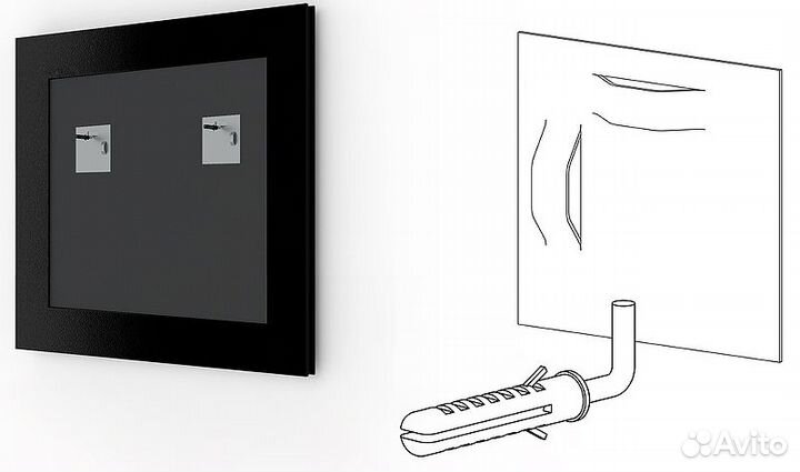 Зеркало Evoform Definite 72х72 BY 1022 в багетной